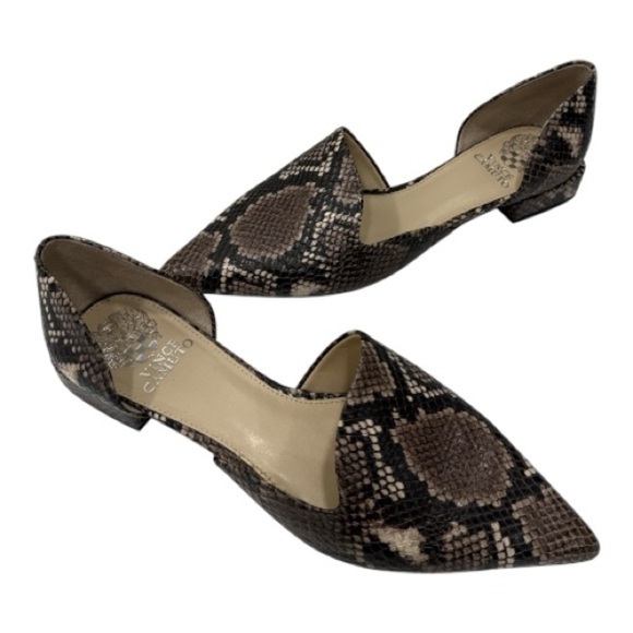 Vince Camuto Brown Snakeskin Loafers Vince Camuto
Cruiz Flats site 8.5 M - Picture 4 of 11